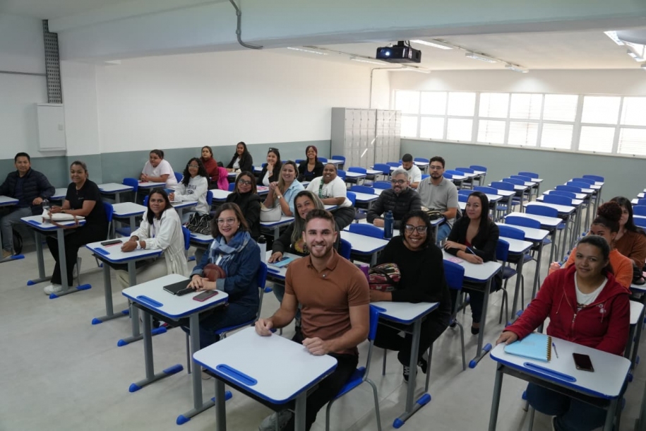 Kauan Berto dá boas-vindas para alunos do Campus de Tecnologia e Logística de Cajamar