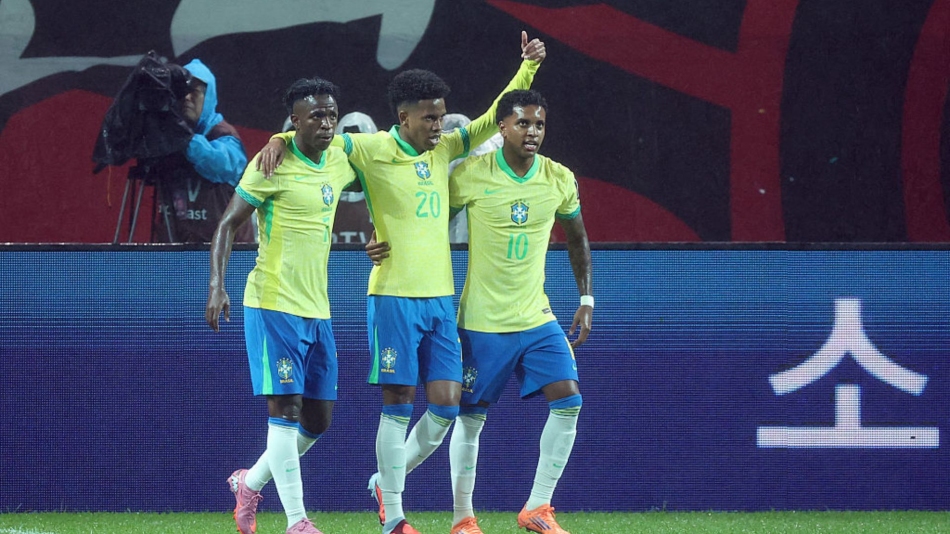 Brasil goleia Coreia do Sul em amistoso preparatório para a Copa do Mundo