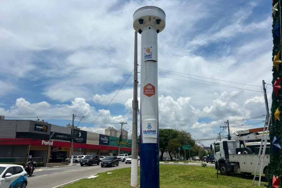 Cajamar reforça segurança com tecnologia e apresenta queda nos índices de criminalidade