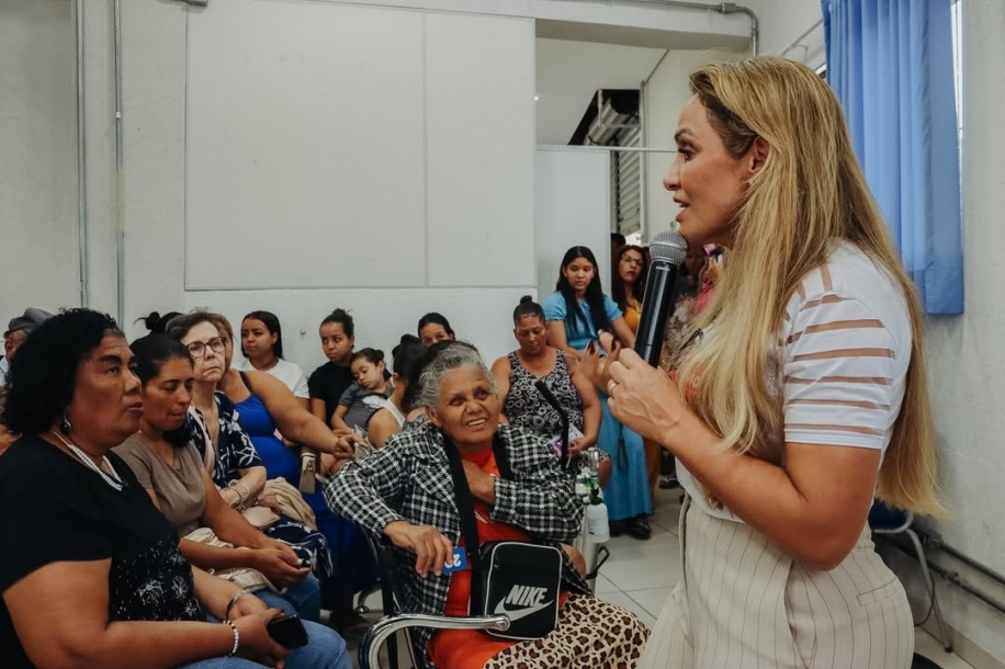 Selma Cezar promove bate-papo sobre conscientização e enfrentamento à violência no CRAS Jaguari