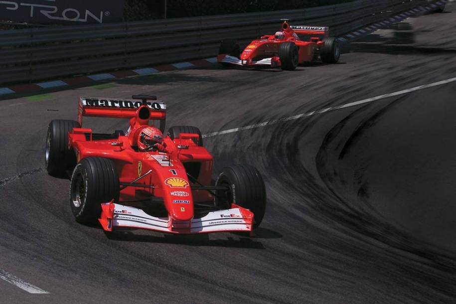 Ferrari do tetracampeonato de Schumacher será leiloada